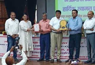 राजभाषा के क्षेत्र में उत्कृष्ट कार्य के लिए आरडीएसओ सम्मानित।