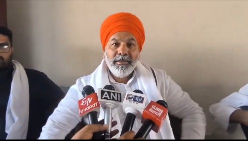 राकेश टिकैत के फिर बिगड़े बोल।