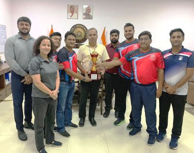 इन्टर डिवीजन टेबल टेनिस प्रतियोगिता में उत्तर रेलवे के लखनऊ मंडल की टीम ने किया शानदार प्रदर्शन।