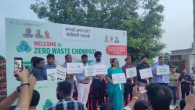 *महापौर व नगर आयुक्त ने किया जीरो वेस्ट चौपाटी का शुभारंभ*