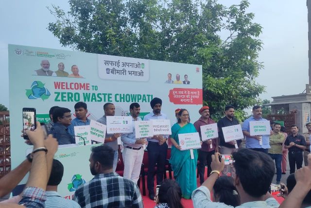 *महापौर व नगर आयुक्त ने किया जीरो वेस्ट चौपाटी का शुभारंभ* *महापौर व नगर आयुक्त ने किया जीरो वेस्ट चौपाटी का शुभारंभ*