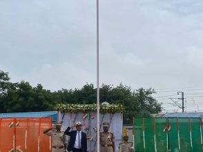 सीसीएसआई एयरपोर्ट ने नवनिर्मित टर्मिनल 3 पर मनाया 78वां स्वतंत्रता दिवस।