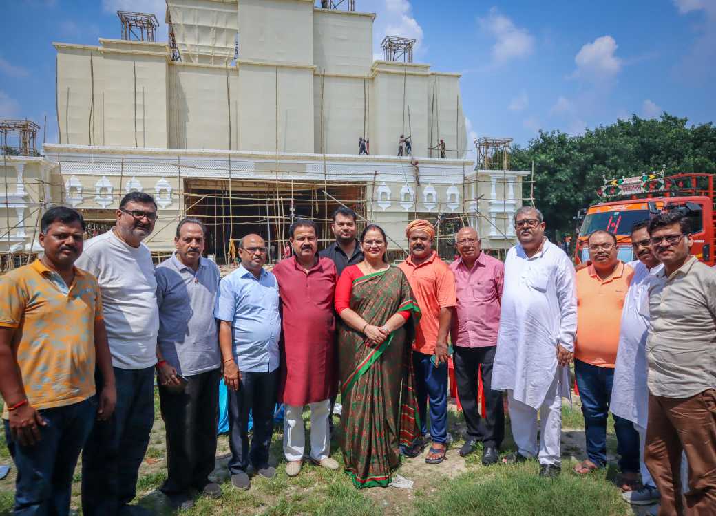 महापौर ने गणेश महोत्सव के द्रष्टिगत झूलेलाल पार्क का लिया जायजा।