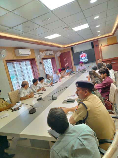 हीट वेव से निपटने के उद्देश्य से तैयार किया गया हीट एक्शन प्लान।