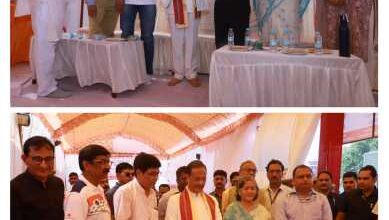 राज्यसभा सदस्य डॉ दिनेश शर्मा ने किया गांधी पुस्तक मेले का शुभारंभ।