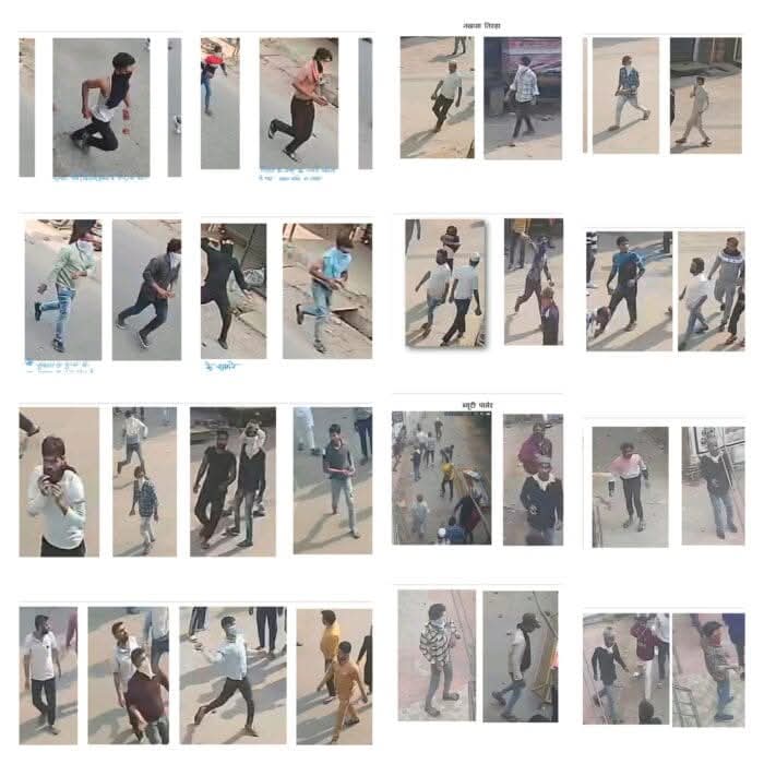 उत्तर प्रदेश:सम्भल हिंसा के दंगाईयों के पोस्टर जारी किये गए।