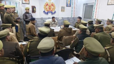 पुलिस उपायुक्त (पश्चिम) कानपुर नगर द्वारा थाना बिठूर का किया गया अर्दली रूम।