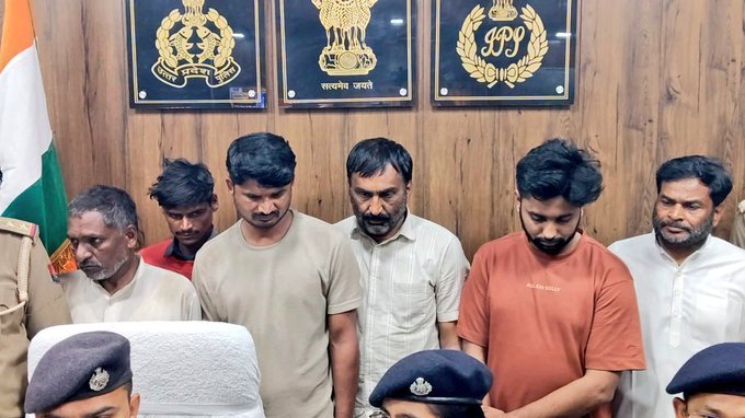 संभल ब्लॉक प्रमुख ने कुर्सी बचाने को सुपारी देकर कराई थी बीजेपी नेता की हत्या, 6 अरेस्ट।