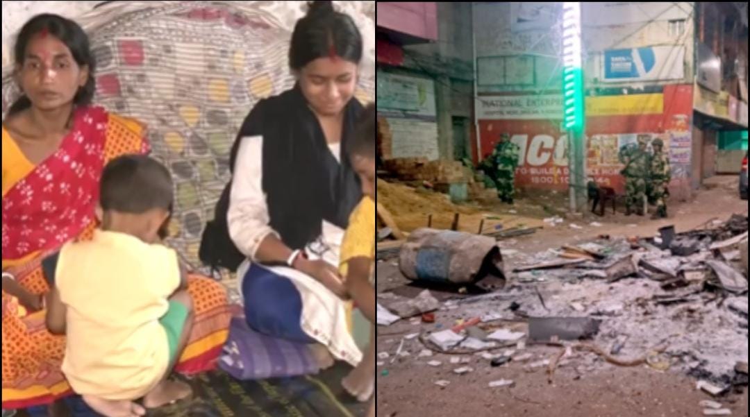 मुर्शिदाबाद में इस्लामी भीड़ ने BSF पर पेट्रोल बम-पत्थर से किया था हमला,TMC ने कहा- घुसपैठियों ने की हिंसा