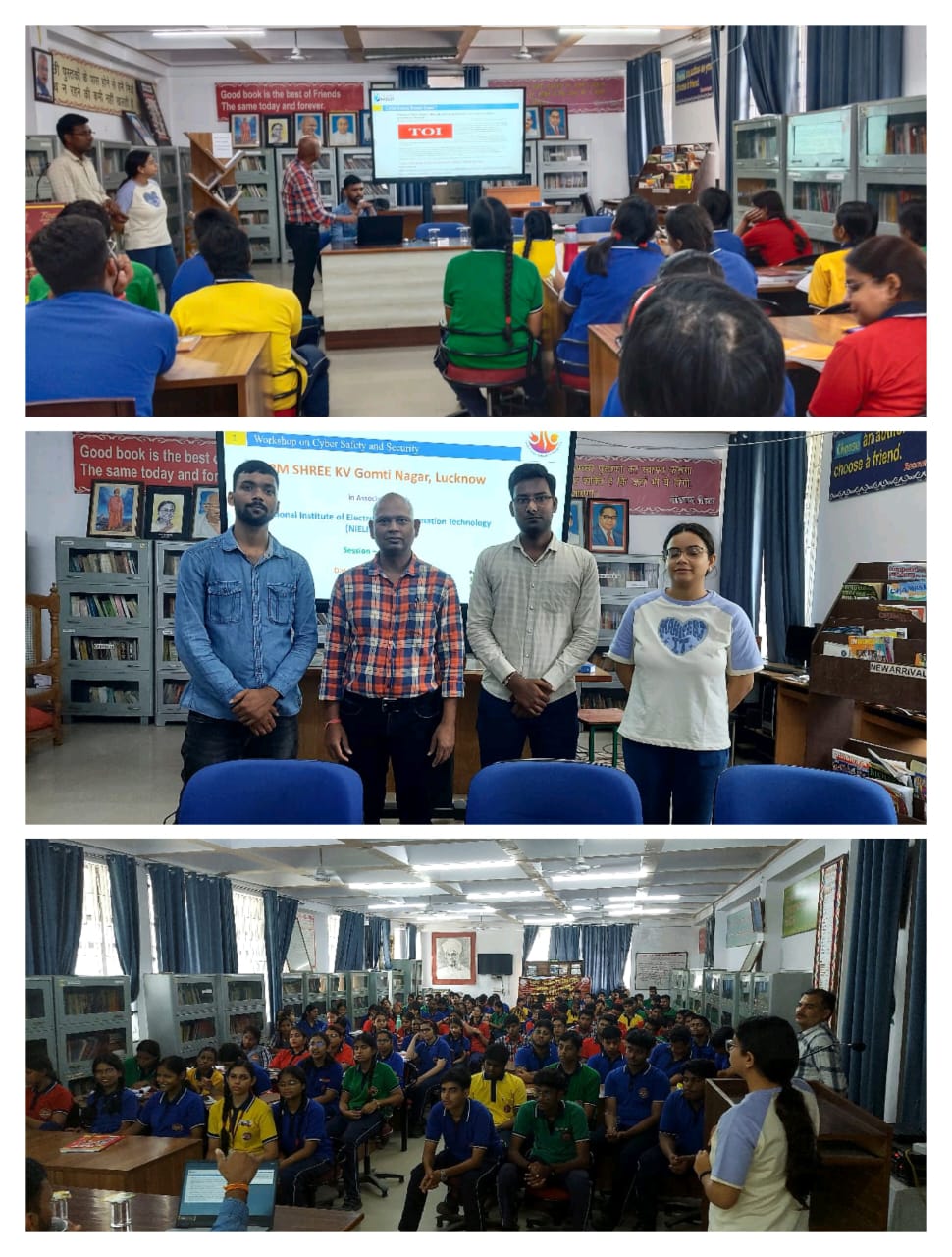 पीएम श्री केंद्रीय विद्यालय गोमती नगर में चलाया गया साइबर अपराध जागरूकता अभियान। पीएम श्री केंद्रीय विद्यालय गोमती नगर में चलाया गया साइबर अपराध जागरूकता अभियान।