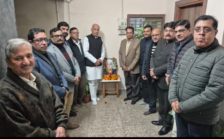 भारतीय जाट सभा लखनऊ द्वारा चौधरी चरण सिंह की जयंती का आयोजन।