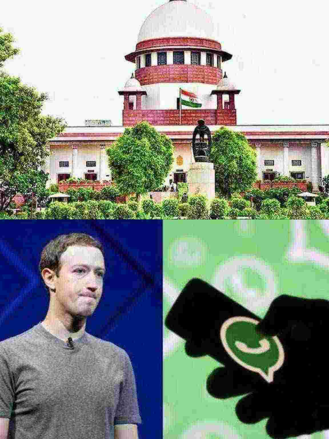 सुप्रीम कोर्ट की सख़्ती: व्हाट्सएप–मेटा पर यूज़र डेटा साझा करने पर कड़ा रुख।